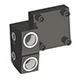 BMT65 CAPTO C4 COMPATIBLE TOOL HOLDER DOUBLE HALF INDEX L=81 mm LEFT HAND